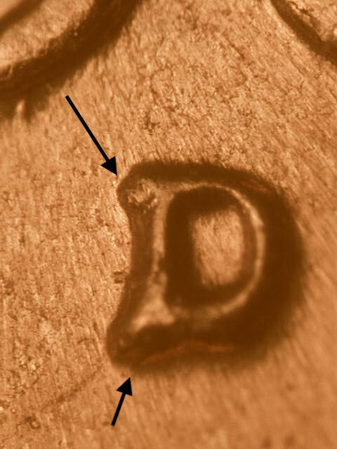 1960-D S/D  WRPM#141 D/D Tilted Ch/Gem BU/Uncirculated Red Lincoln Cent Error