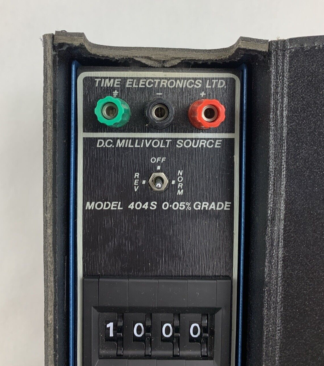 Time Electronics 404S DC Millivolt Multi Function Calibrator W/Case
