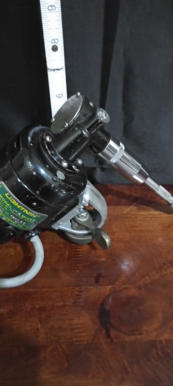 Lightnin Overhead Ring Stand Mixer Model V-12 V12 110V Tested