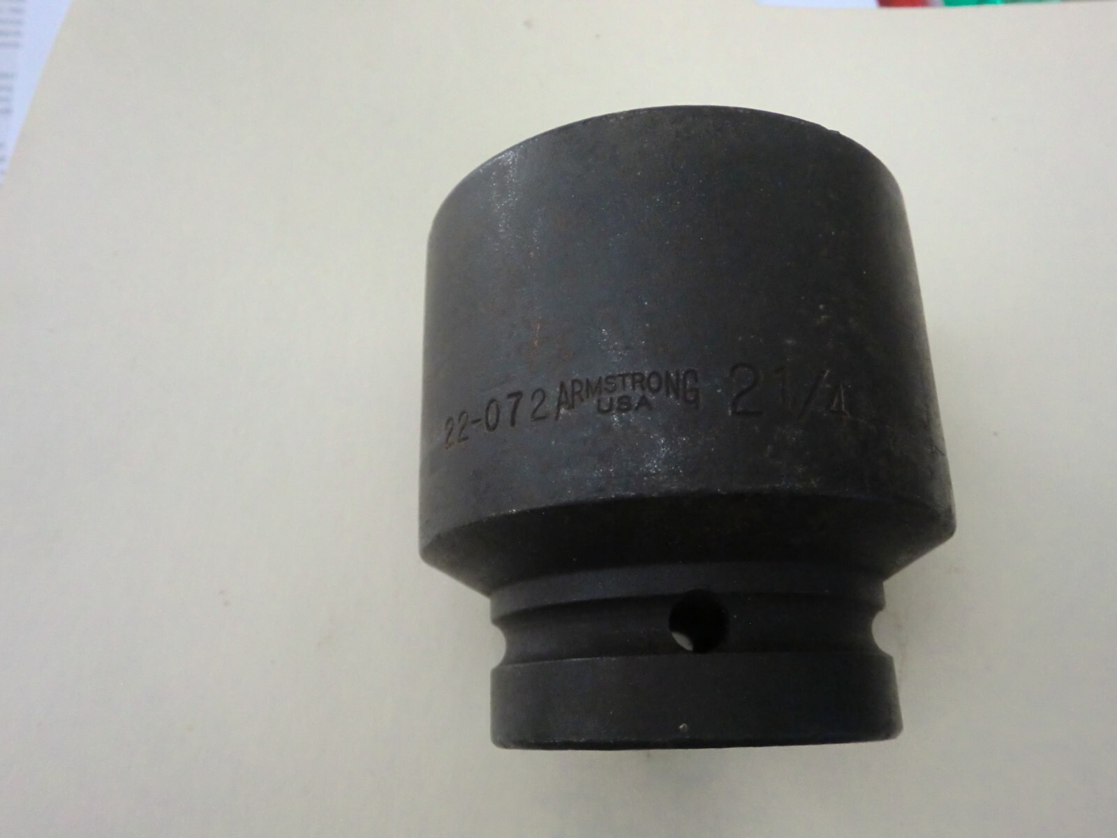 Armstrong 22-072 6 Point Impact Socket 2-1/4", 1" Drive, New Never Used