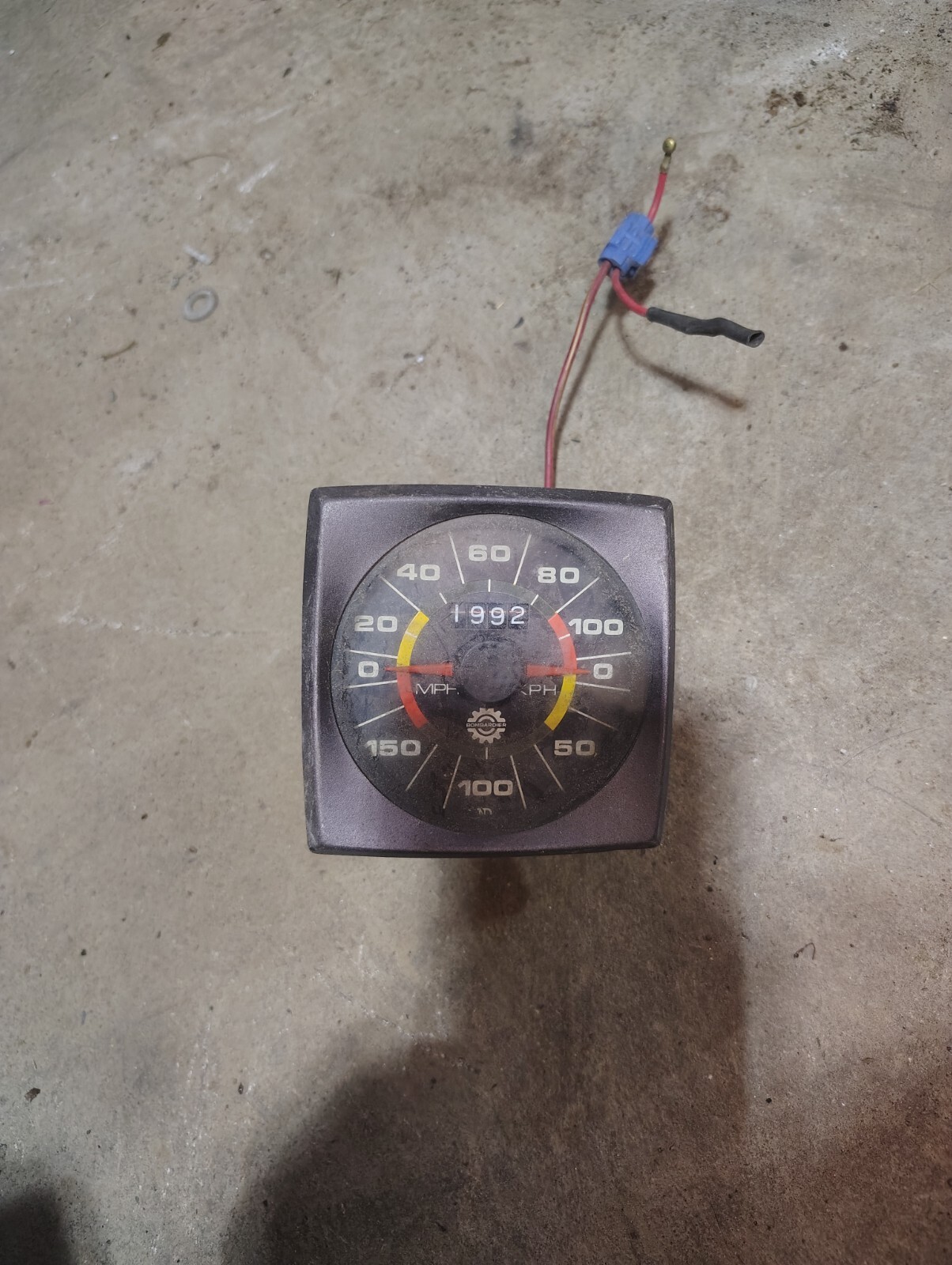 ski doo Everest speedometer