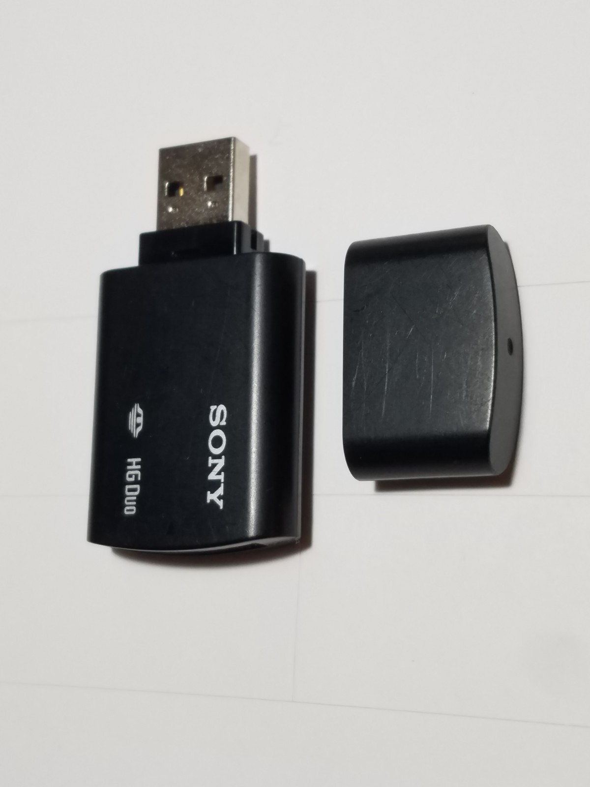 Rare Original Sony H6DUO Memory Card Stick Adapter to USB Laptop Computer