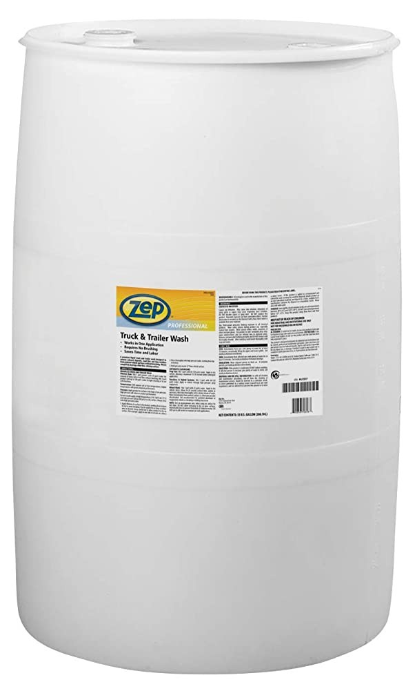 Zep Premium Truck and Trailer Wash - 55 Gallon (One Drum) 1041625 - Professional