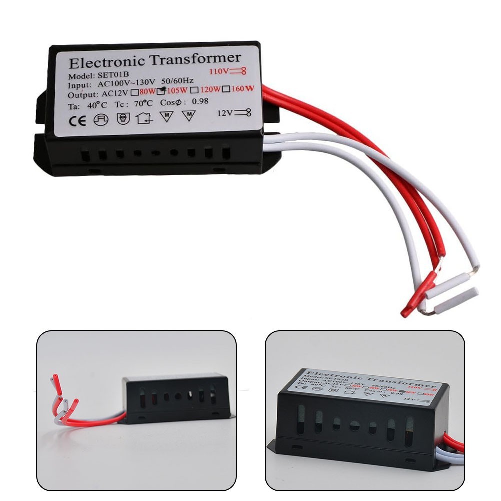 Efficient Power Conversion Halogen/Xenon Electronic Transformer at Your for