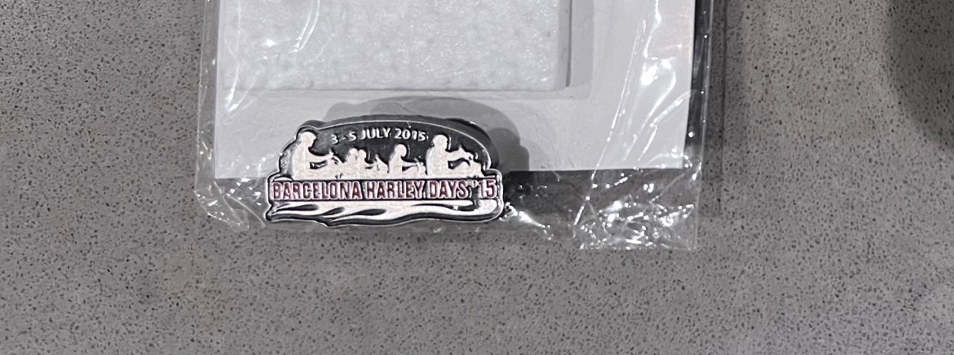 HARLEY DAVIDSON - Lapel PIN - BARCELONA Harley Days 2015