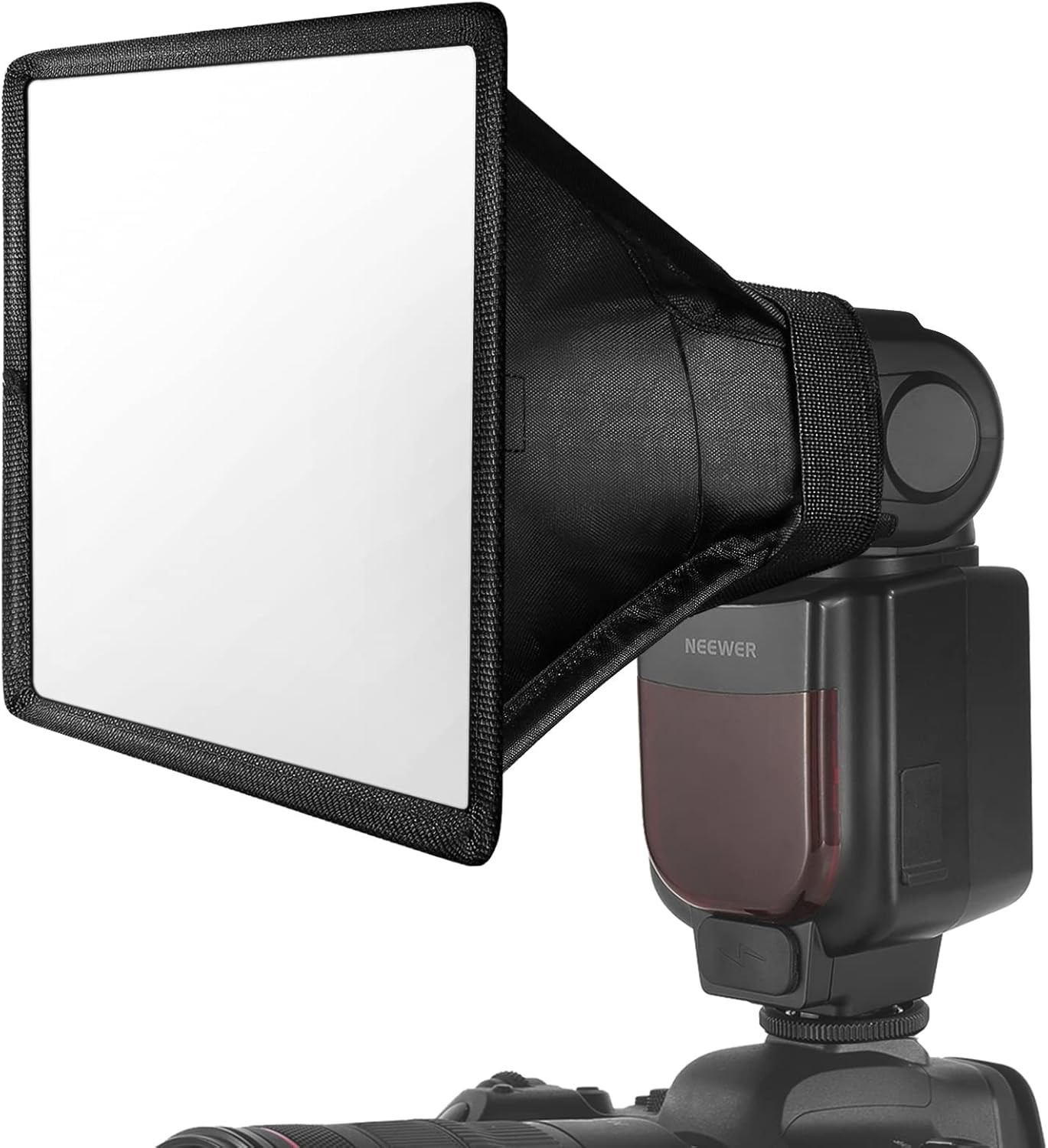 NEEWER Flash Diffuser Light Softbox 6" x 5", Universal, Collapsible with Storage