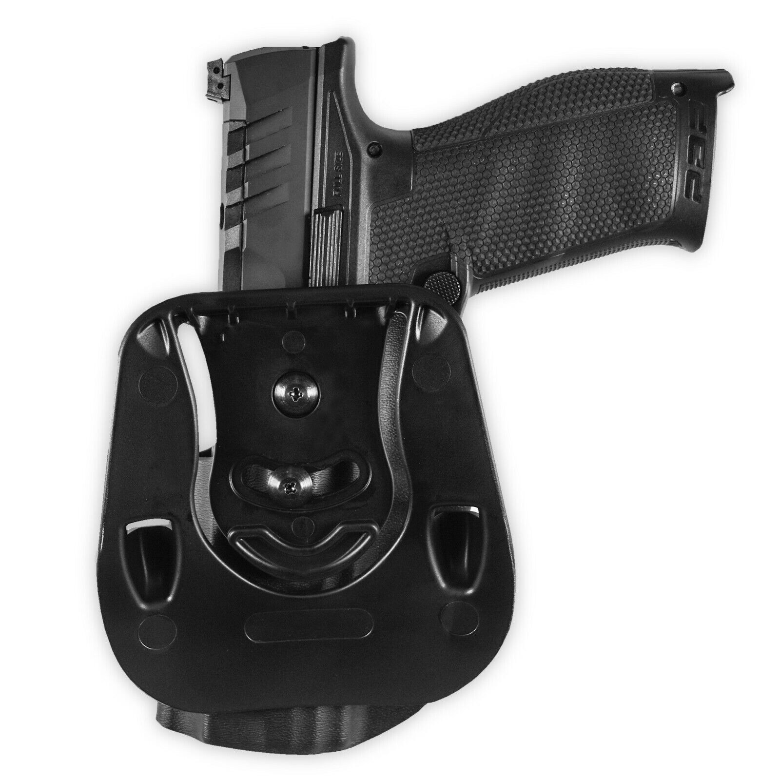 WHOLEGUNS OWB Kydex Holster WALTHER PDP COMPACT/4"/4.5" - Paddle