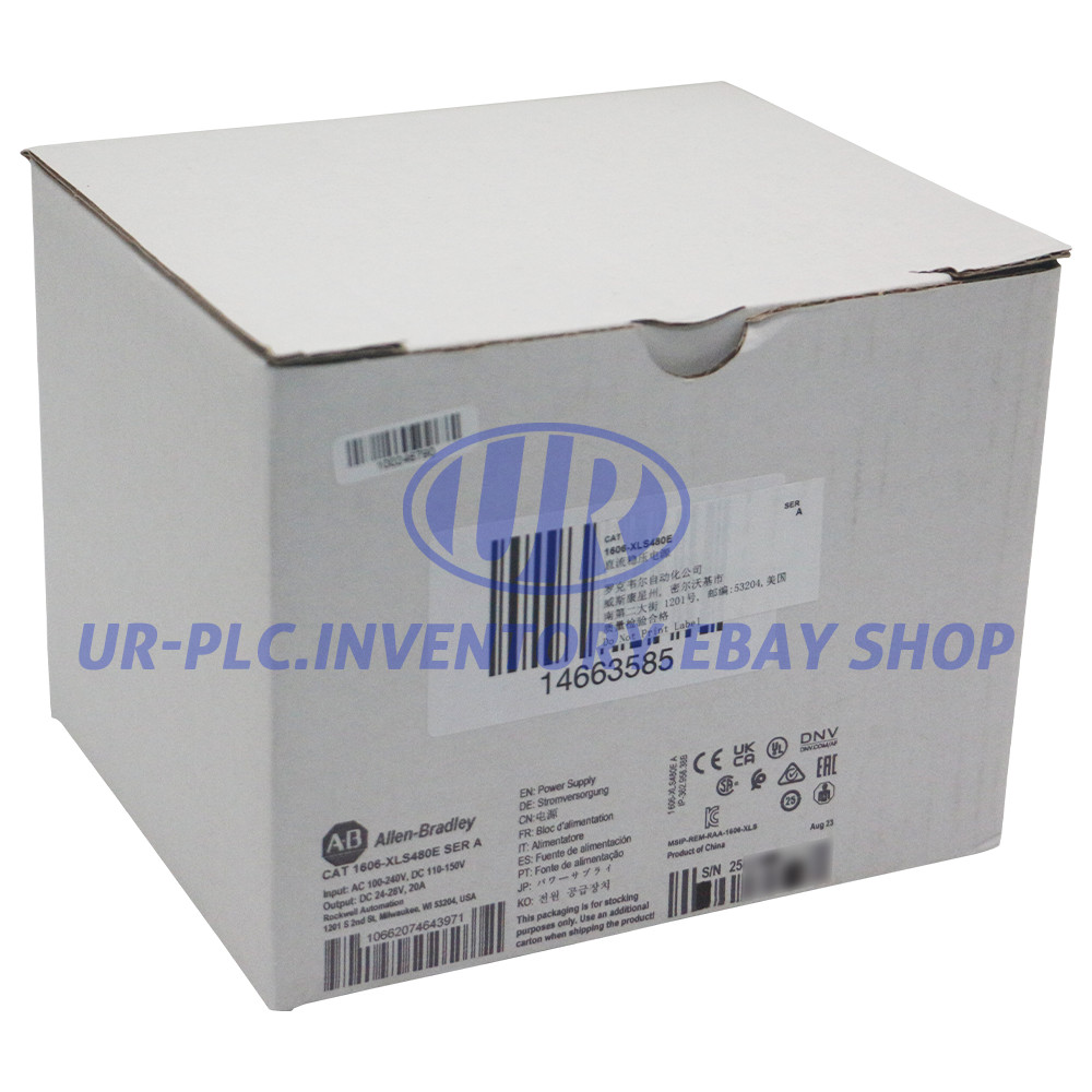 New Factory Sealed AB 1606-XLS480E SER A DC Power Supply 1606-XLS480E