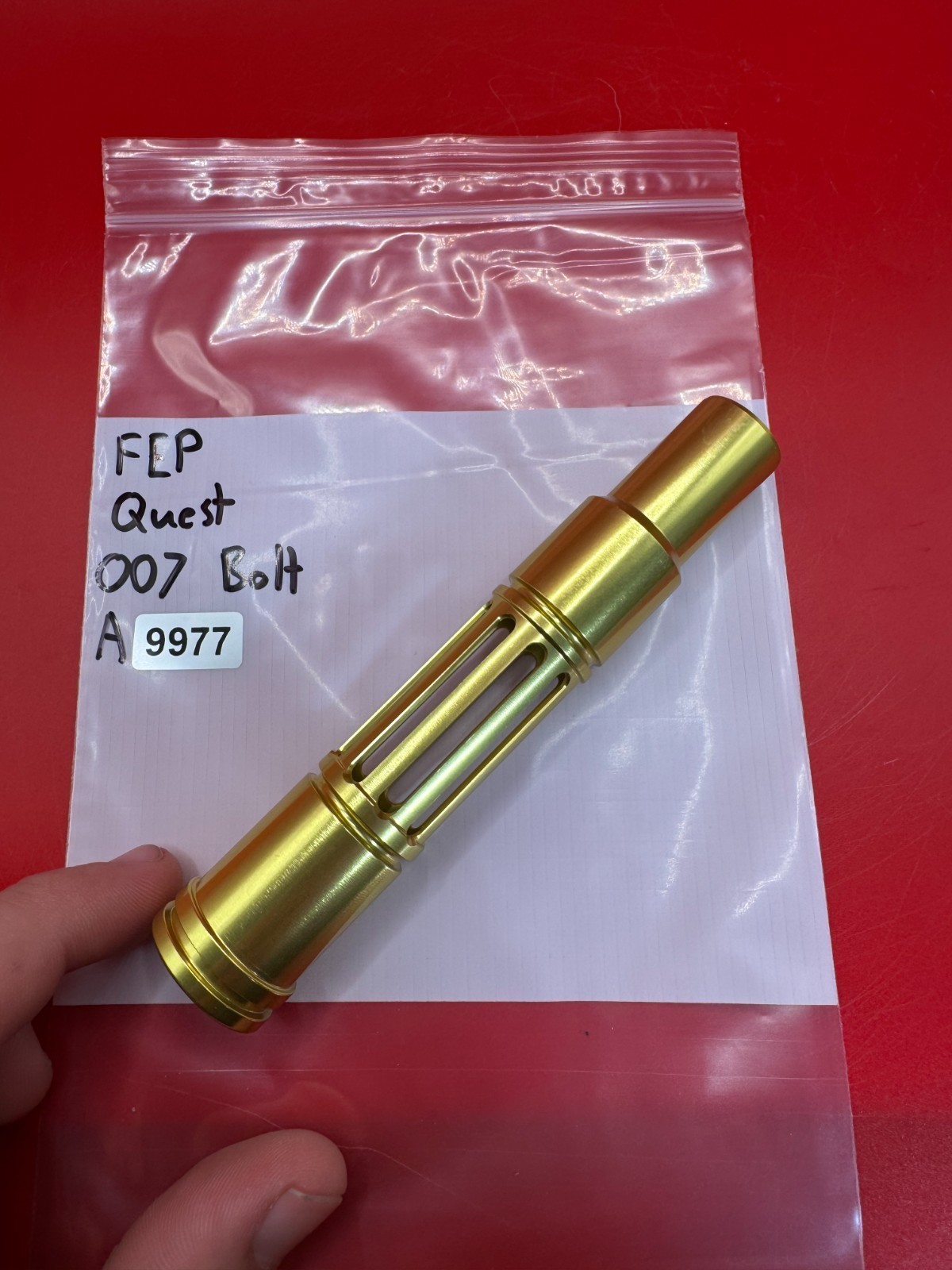 FEP Quest 007 Bolt