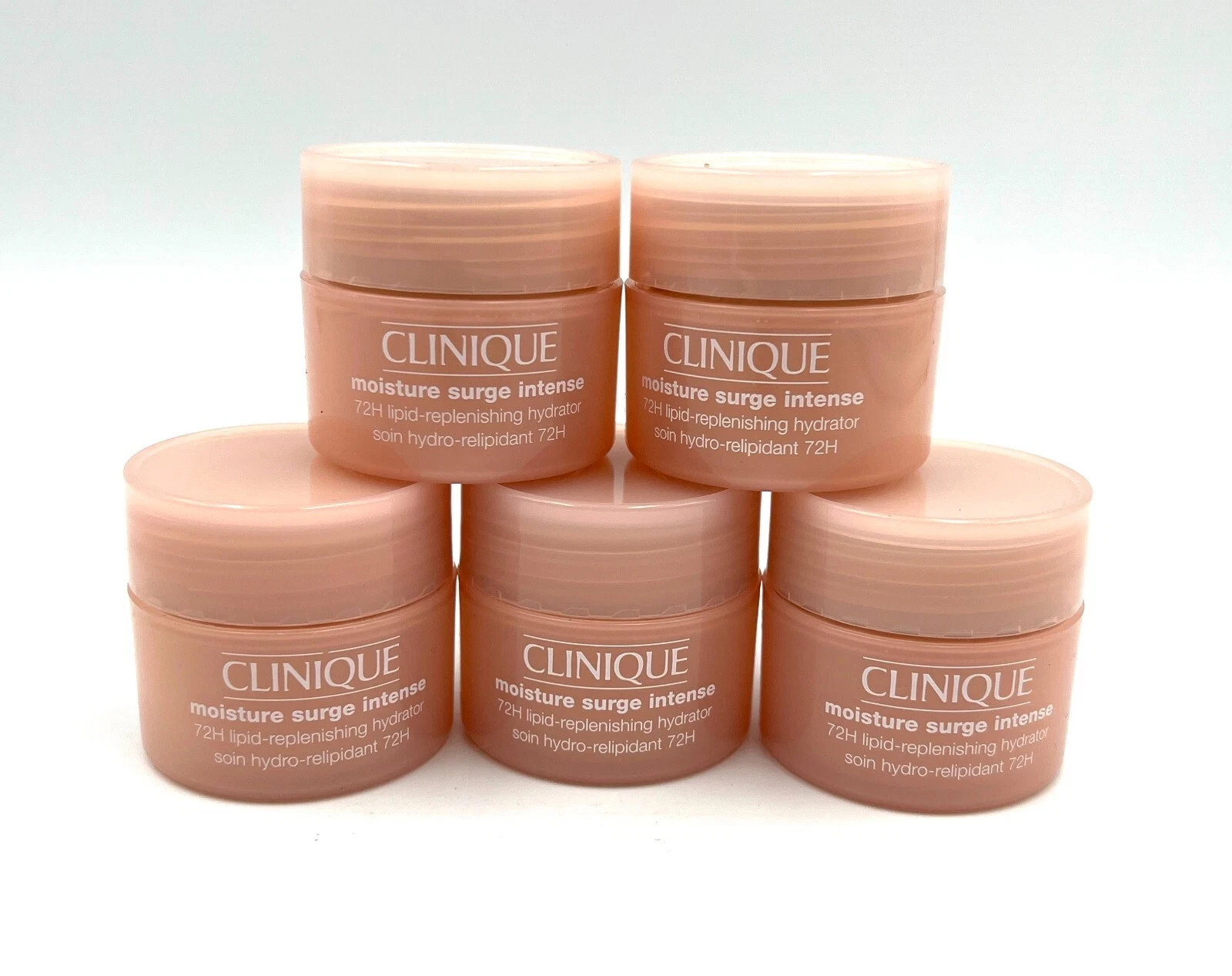 Lot of 5 Clinique Moisture Surge 100H Auto-Replenishing Hydrator 0.5 oz*5=2.5 oz