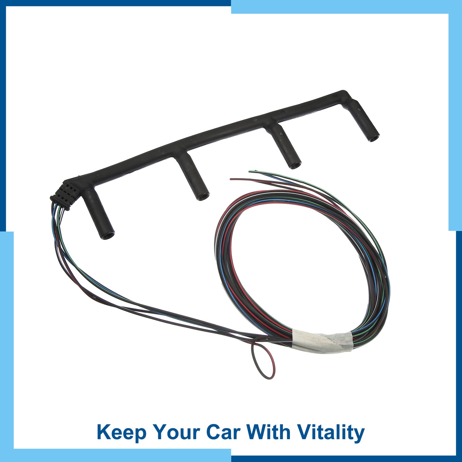 Pack (1) Glow Plug Wiring Harness Set 038971782C for Volkswagen Jetta 2002-2010