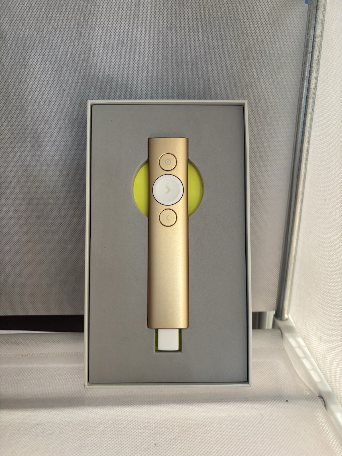 Logitech Spotlight Wireless Presentation Remote - Gold (910-004860)
