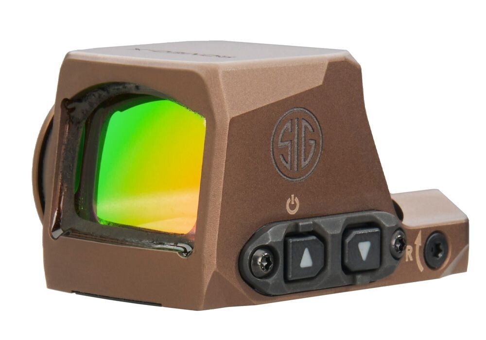 Sig Sauer ROMEO-X Compact 2 MOA Dot/32 MOA Red Dot Circle, FDE - SORX1202