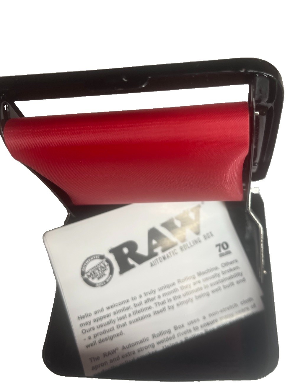 RAW Roll 70mm Automatic Rolling Machine Box And Metal Tin Can Cigarette Roller