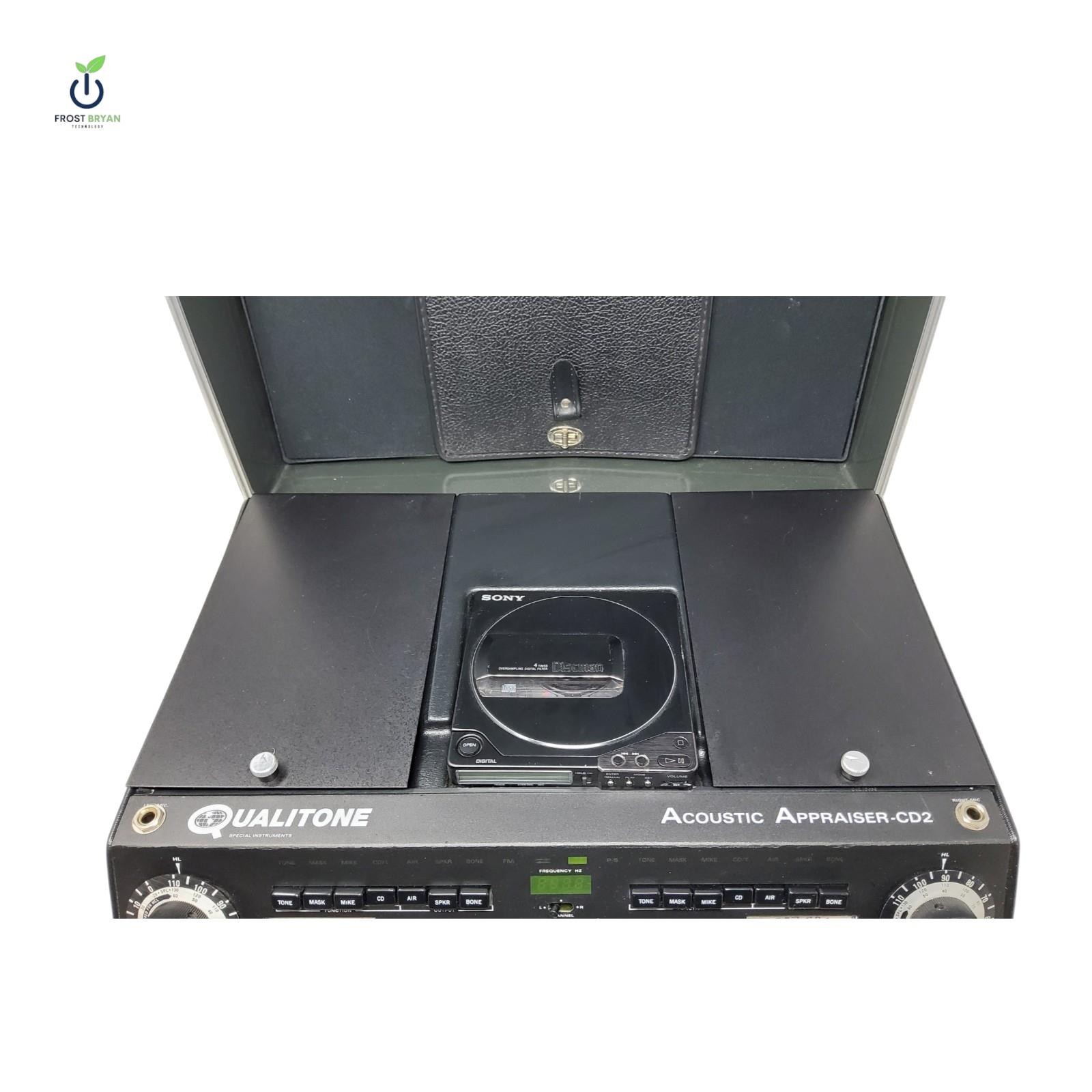 Qualitone CD2 Acoustic Appraiser Sound Analyzer Device Grade D [DEFECTIVE]
