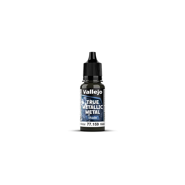 Vallejo - True Metallic - 18ml Paint Shade - Aged Metal