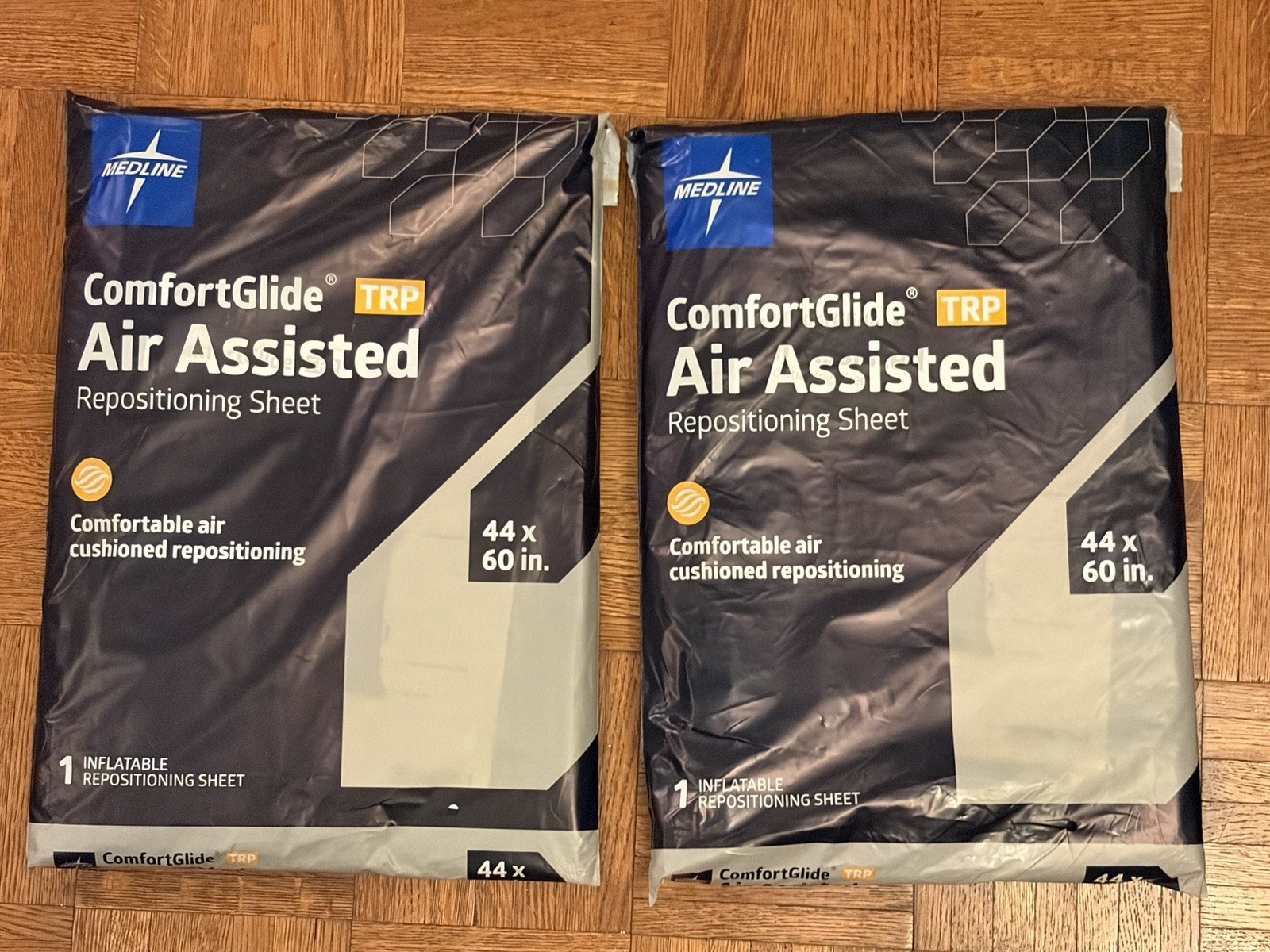 2x Lot Medline MSC60011 ComfortGlide Air Assisted Repositioning Sheet 44x60