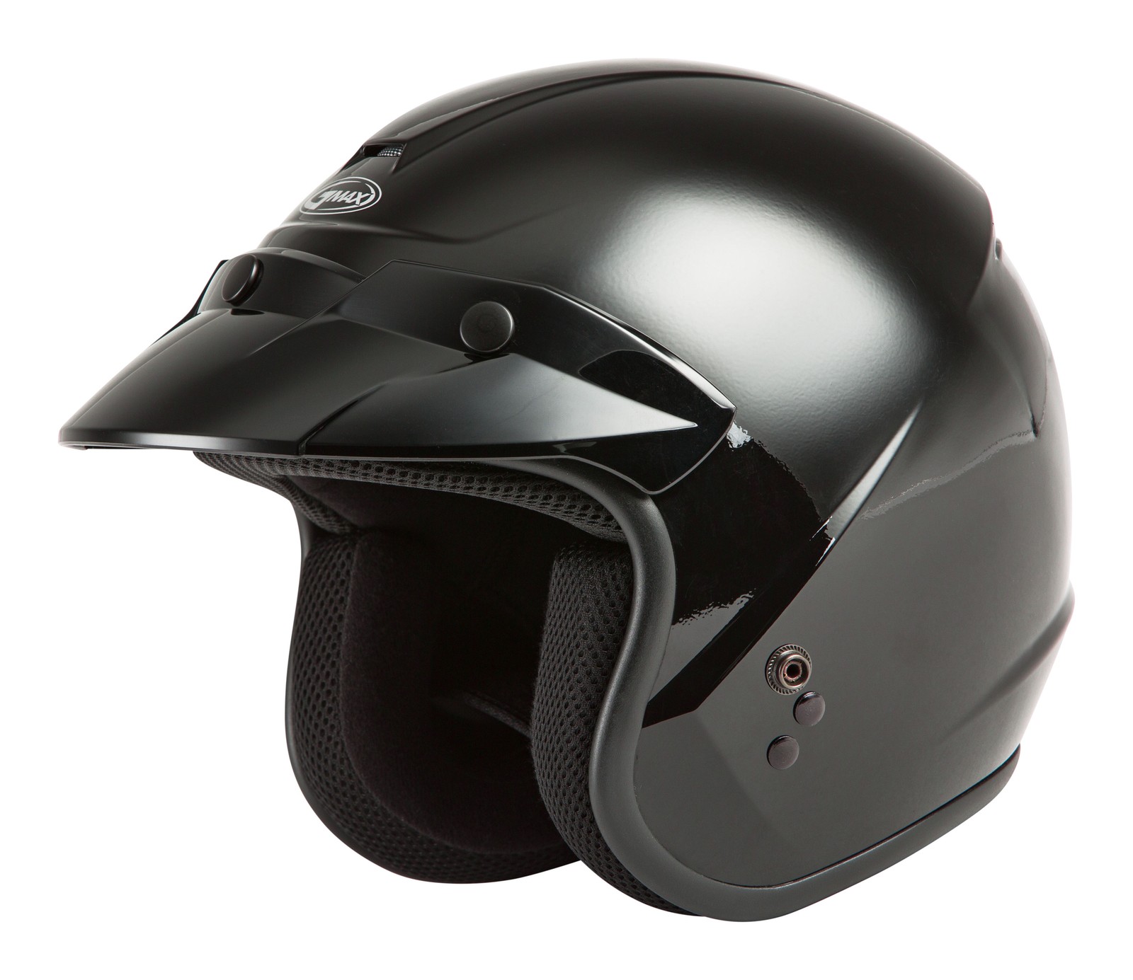 G-Max OF-2Y Solid Youth Open Face Street Helmet - 3/4 Style
