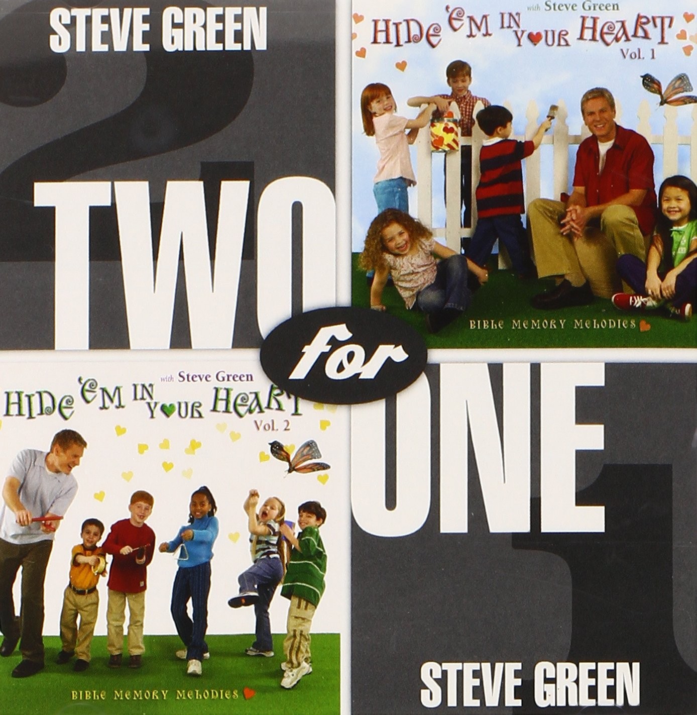Steve Green 2 For 1 - Hide 'Em In Your Heart 1 (CD)