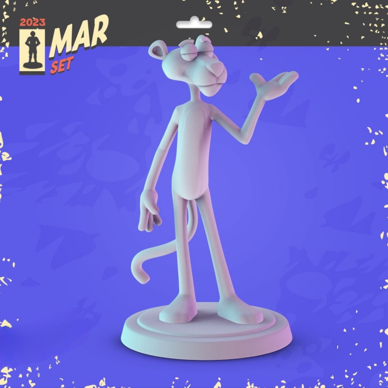 The Pink Panther - POP MINIS 28mm 32mm Scale Miniatures