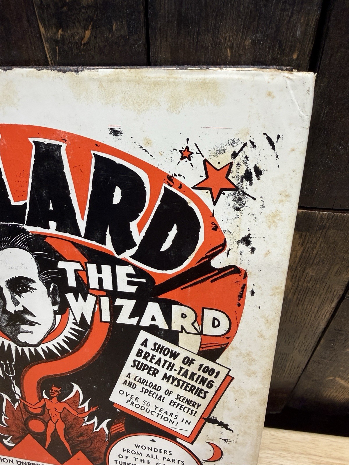Willard The Wizard Magic Book By Bev Bergeron SIGNED by Author Magician