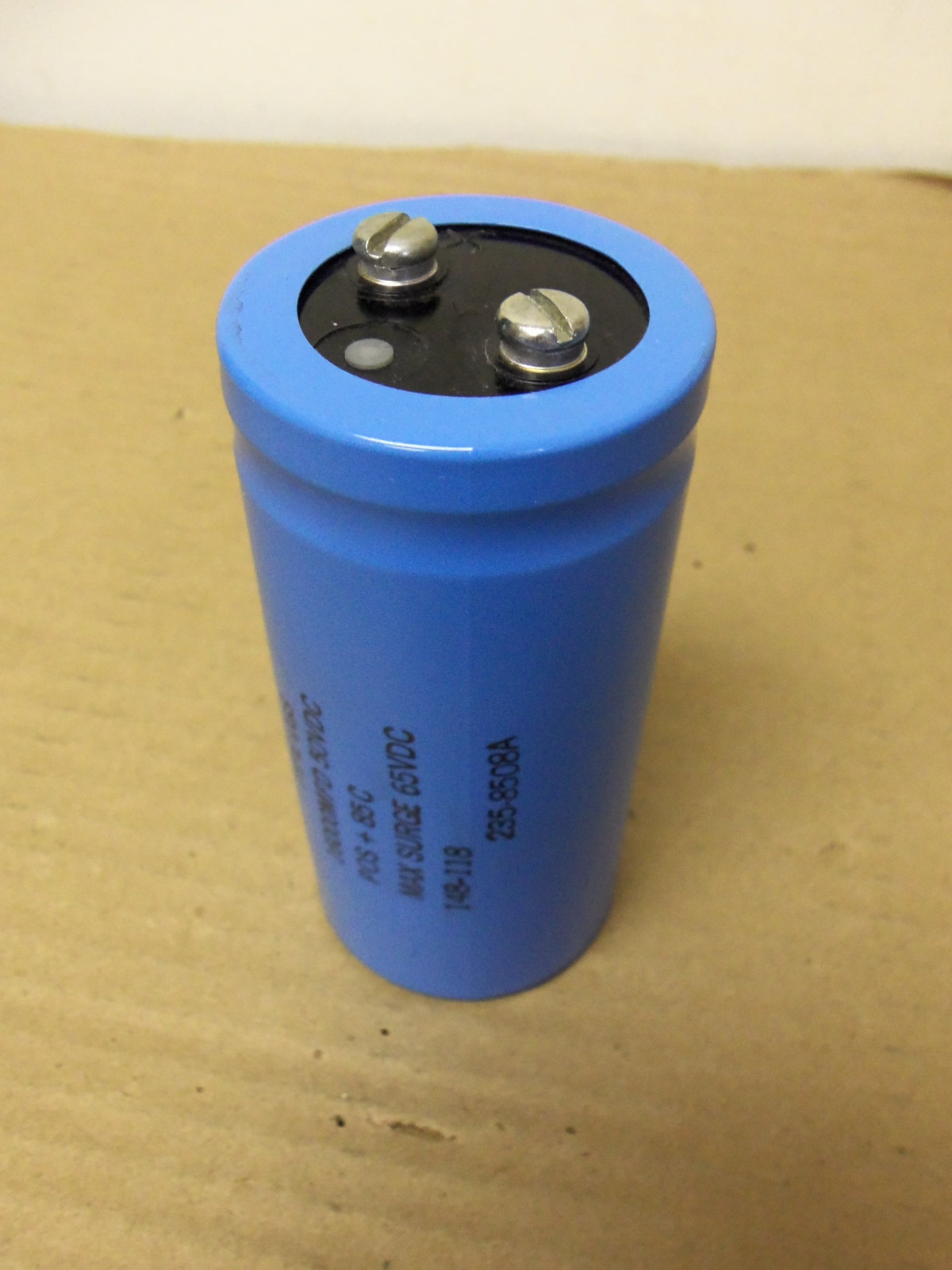 Mallory Capacitor 235-8508A 16000MFD 50VDC