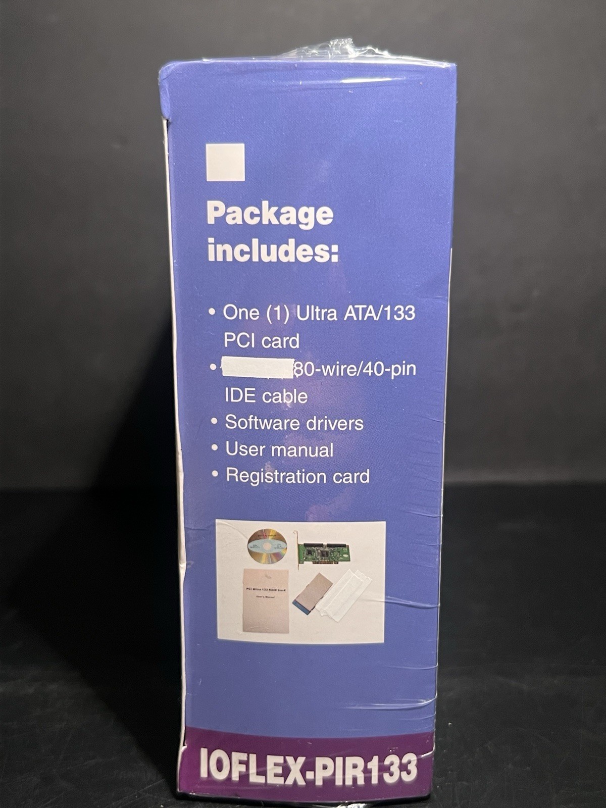 IOFlex Ultra ATA/133 PCI RAID Controller Model: IOFLEX-PIR133