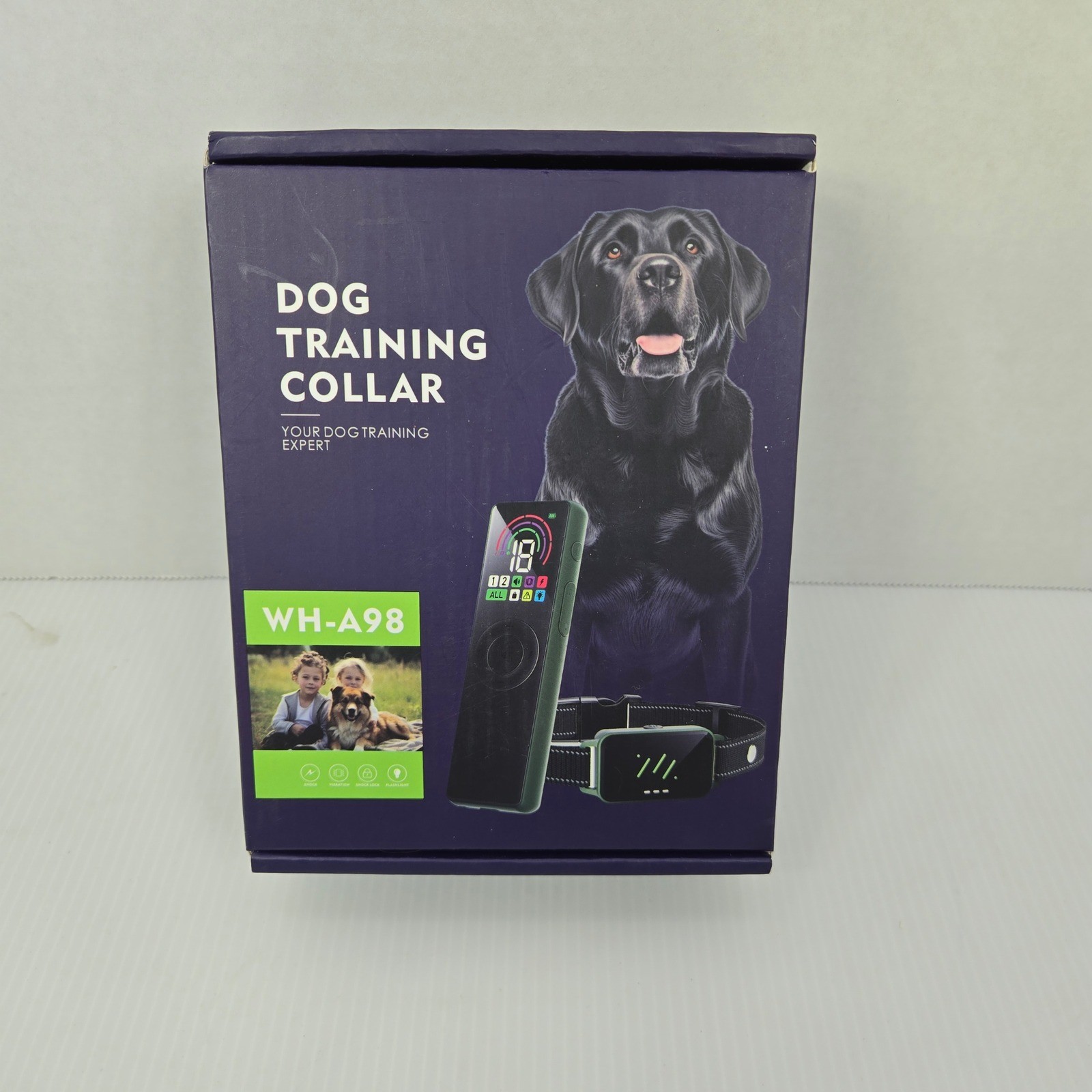 TIMRWRO WH A98 Dog Training Collar Remote Control Beep Vibration Shock 4500FT