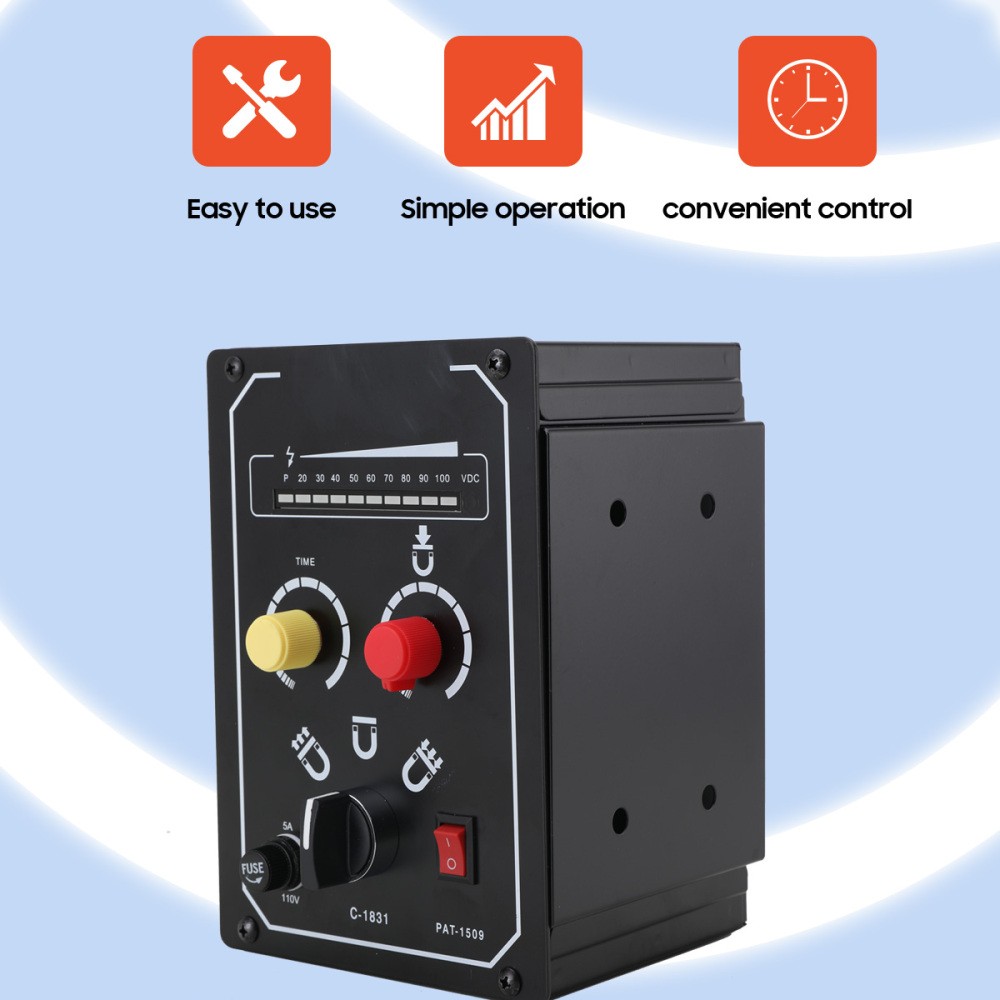 Lectro Magnetic Chuck Controller 5A DC 0-100V Adjustable with LED Display 110V