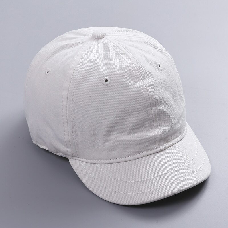 Baseball Short Brim Cap Men Women Fashion Sports Snapback Adjustable Summer Hats