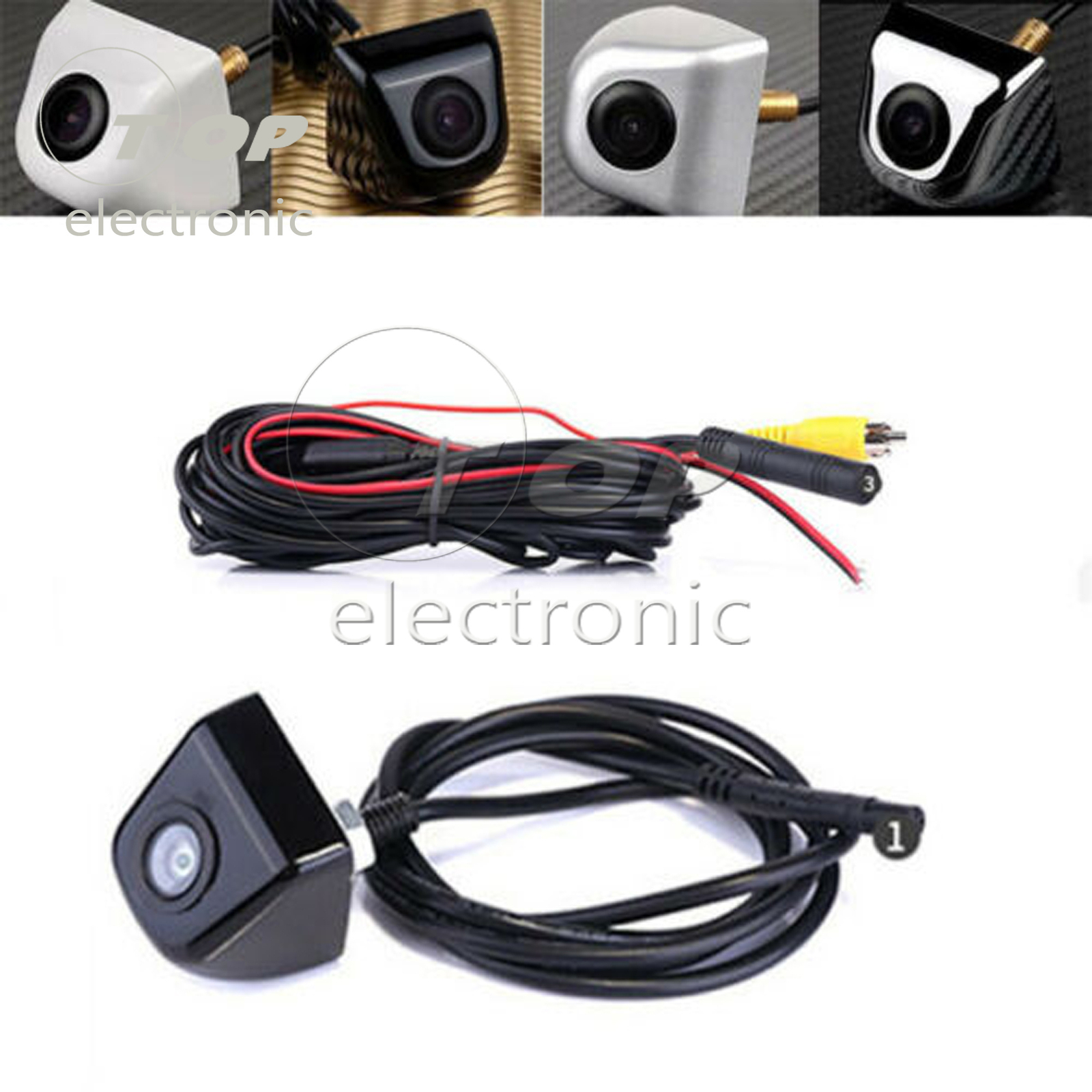 Car Rear View Backup Camera 170° Angle Parking Dash Cam Night Vision