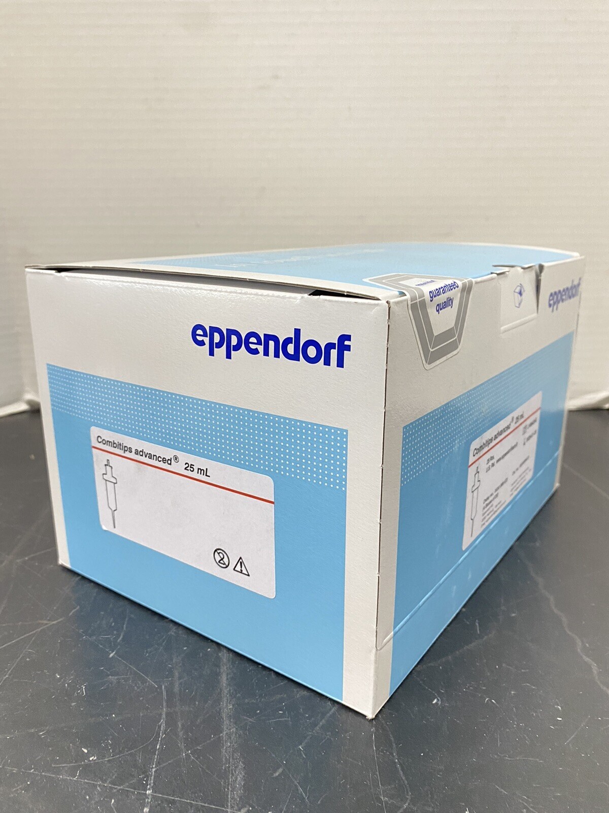 NEW (25 Pcs) Eppendorf 0030089472 Combitips Advanced, 25mL Plastic Pipette Tips