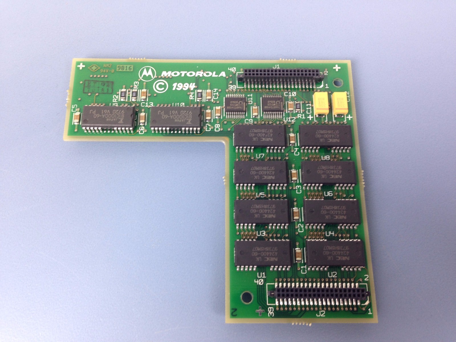 MOTOROLA MODEL 84-W8973B01A  FAB REV B MEMORY BOARD