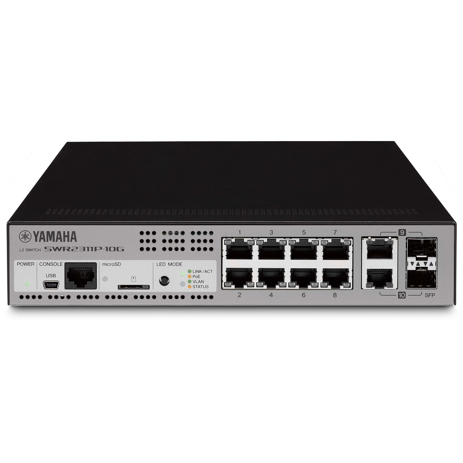Yamaha SWR2311P-10G Gigabit Dante Switch with PoE (Demo Deal)