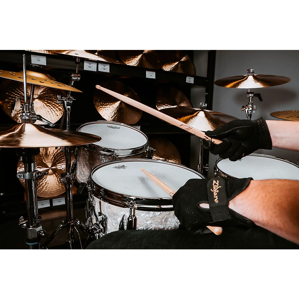 Zildjian Touchscreen Drummers Gloves Extra Large Black