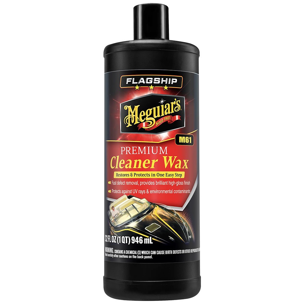 Meguiar's Flagship Premium Cleaner/Wax - 32oz MEGUIAR'S M6132  Expedited Shippin