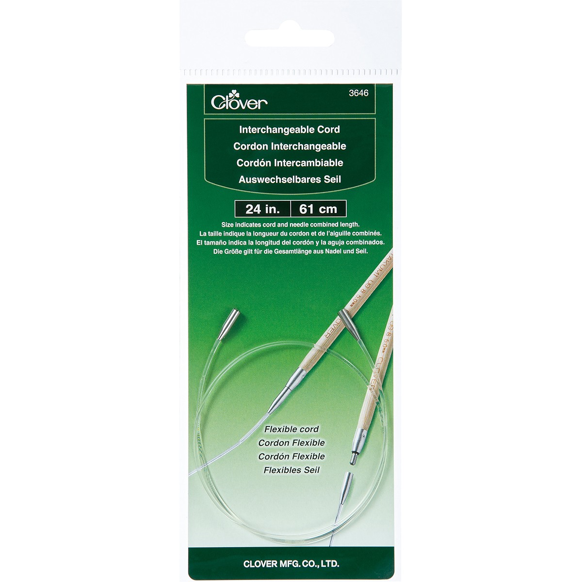 Clover IC-3646 Interchangeable Cord-24 Inches