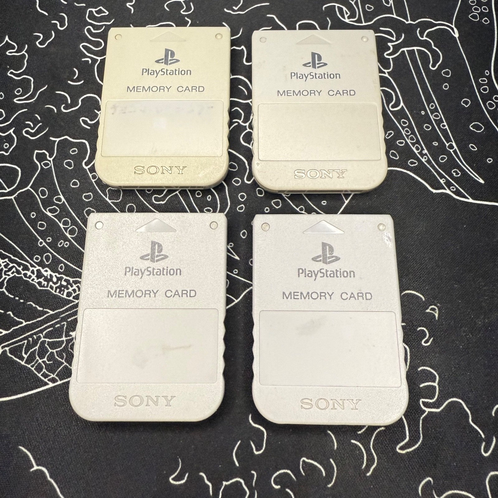 Sony PS1 Original OEM Memory Card SCPH-1020 – Gray (Tested & Working)