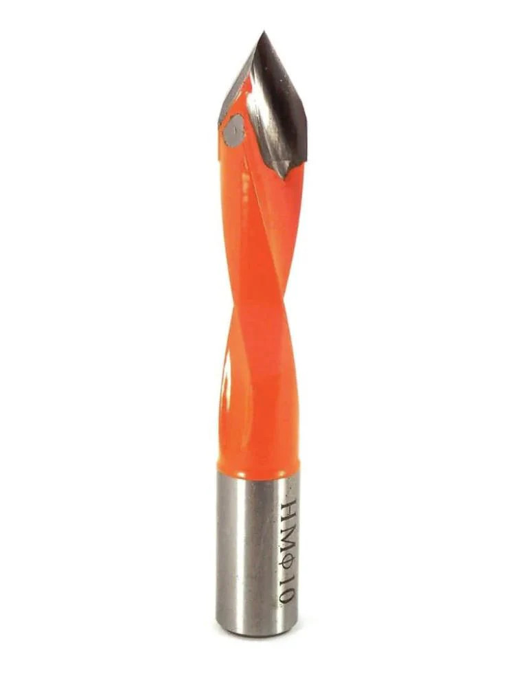 Whiteside DT10-70LH Left Hand V-Point Dowel Drill 10mmCD, 70mmOAL