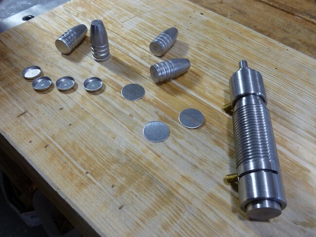 30 Caliber Patmarlins Checkmaker Gas Check Forming Tool and Die Set