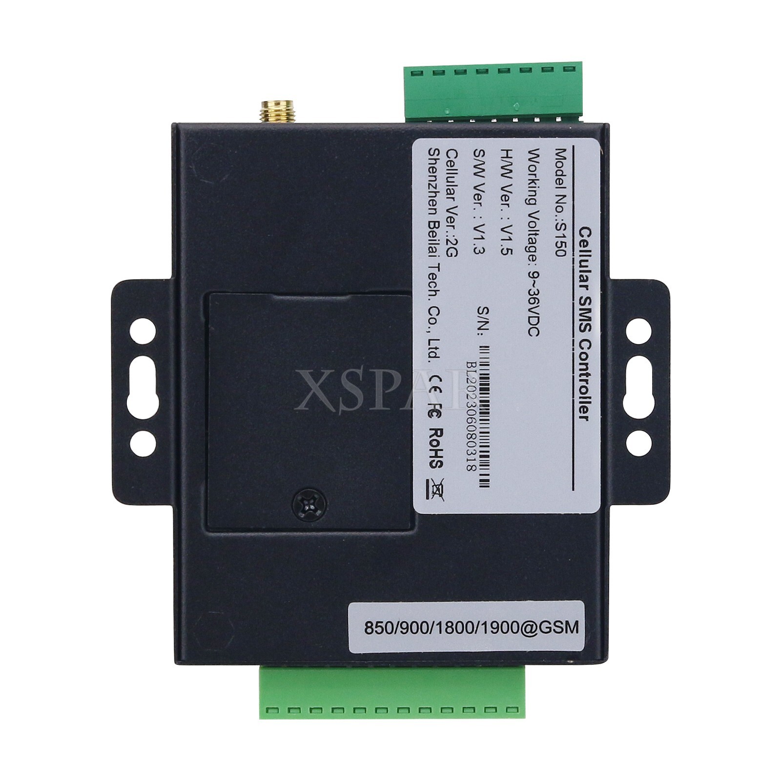 Alarm Controller SMS Relay Switch 8DIN 2DO USB S150 2G Version top 8-Channel SMS