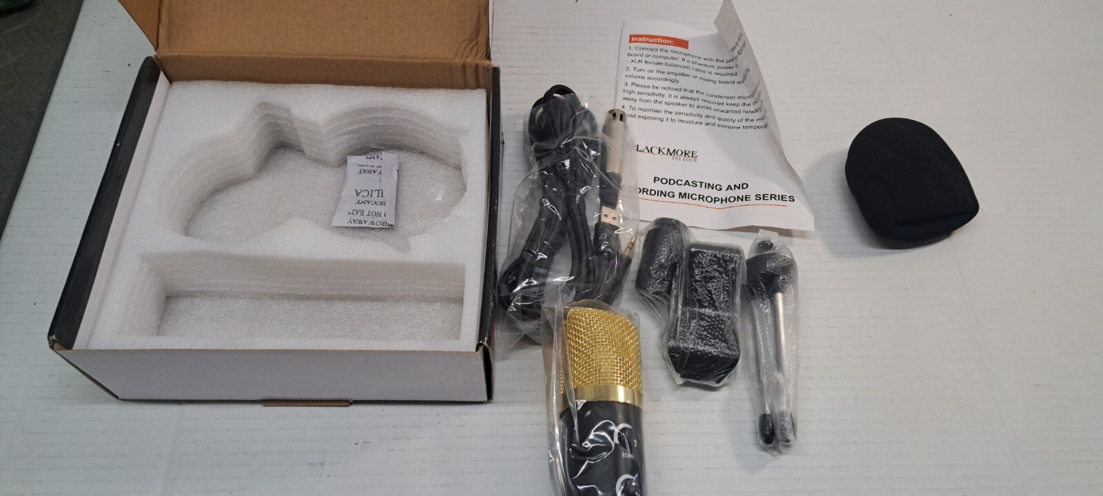 Blackmore Pro Audio BMP-21 USB Cardioid Condenser Microphone