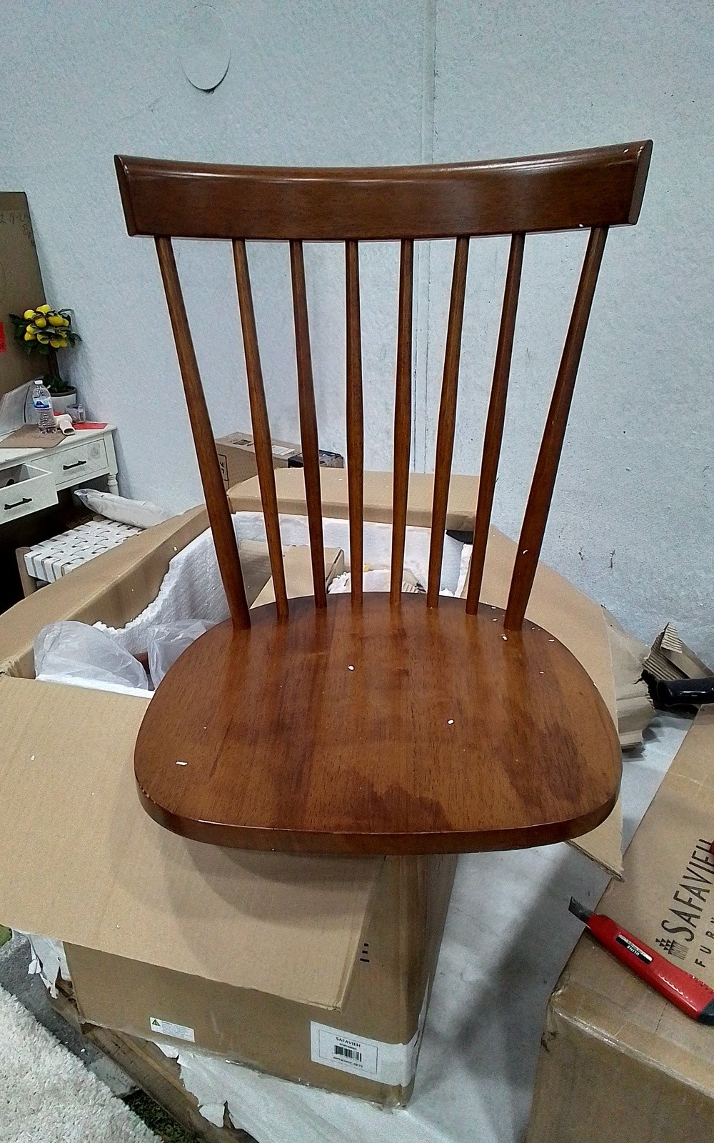 Safavieh PARKER SPINDEL SIDE CHAIR, Reduced Price 2172773860 AMH8500C