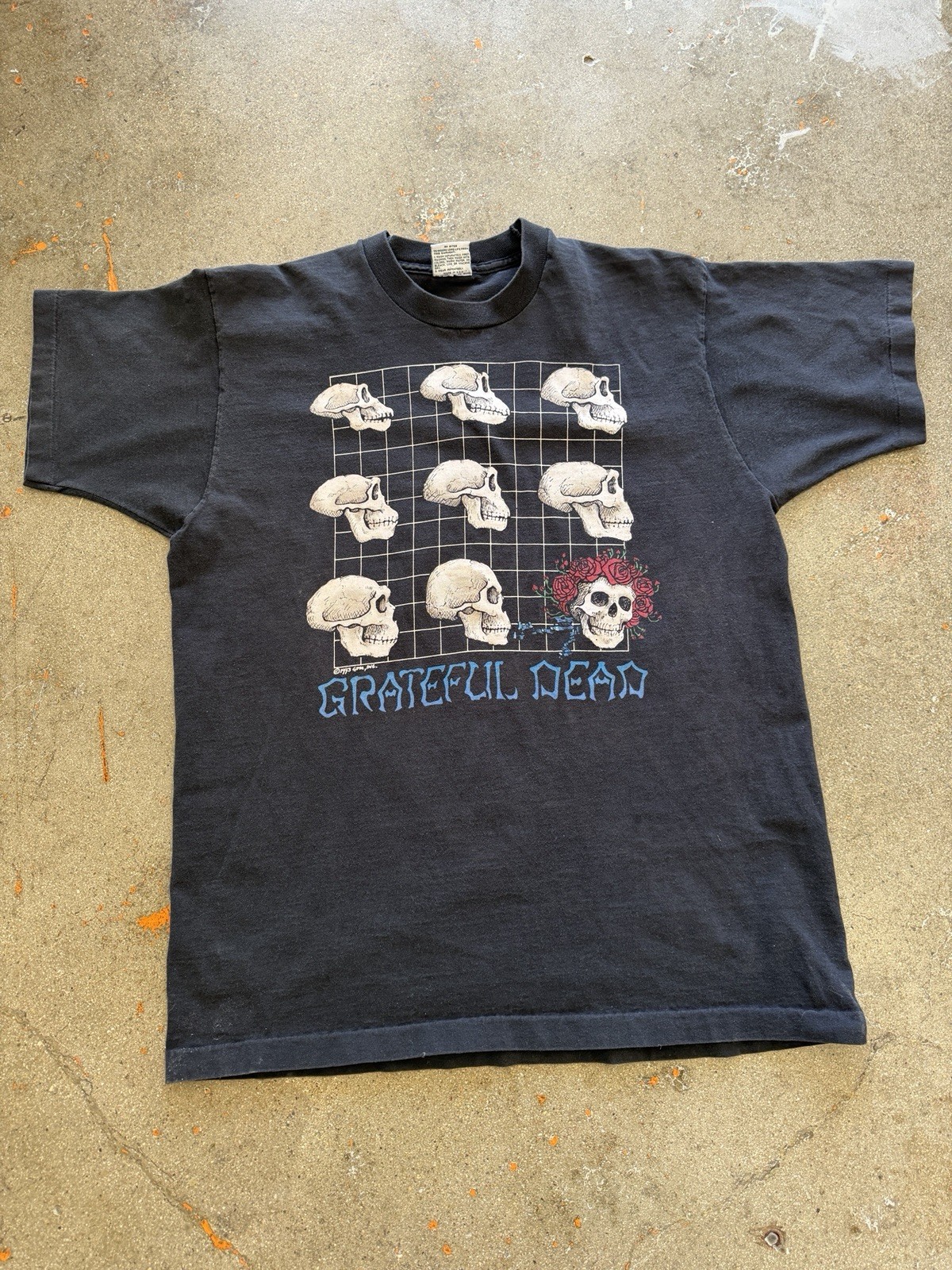 90’s Liquid Blue Grateful Dead Evolution Graphic T-shirt