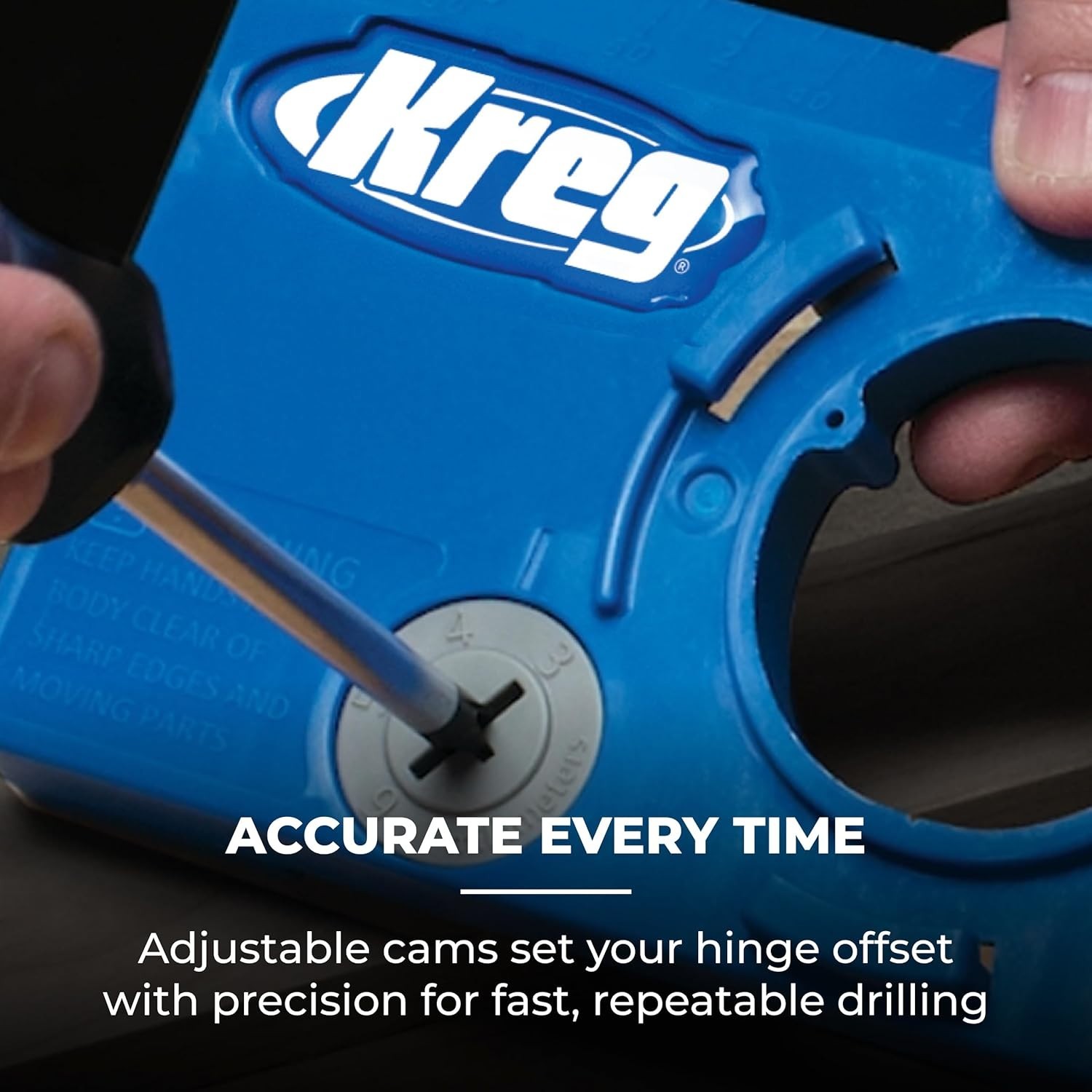 Adjustable Concealed Hinge Jig with 35mm Drilling Bit for Cabinet Installations