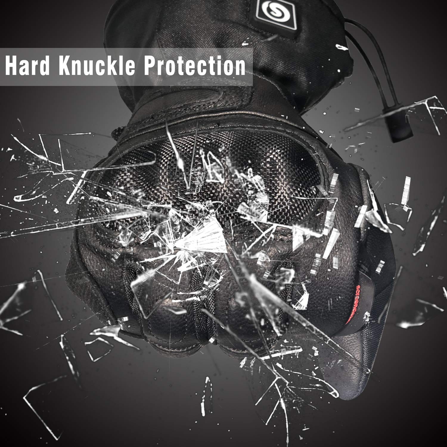 Heated Gloves for Men & Women, Electric Heated Gloves for Motorcycle, Skiing,...