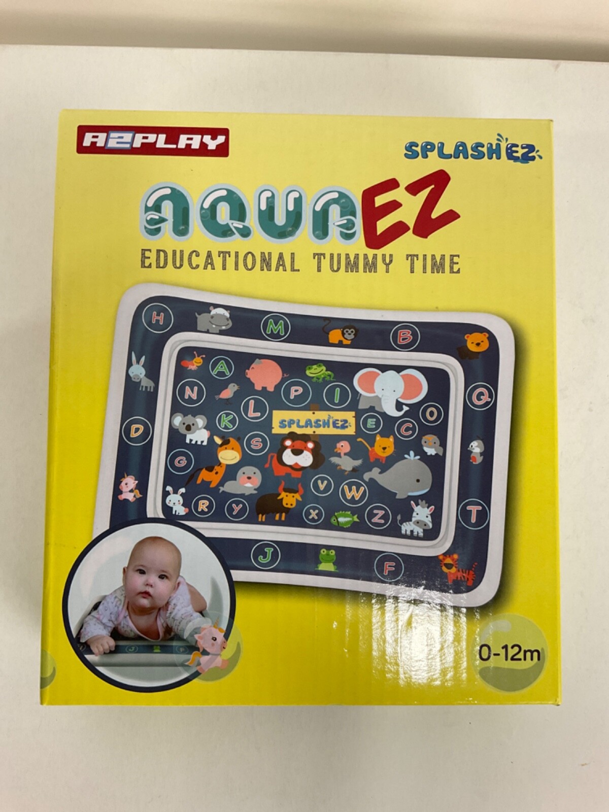 A2PLAY Splash EZ NQUNEZ Educational Tummy Time 0-12m New Box