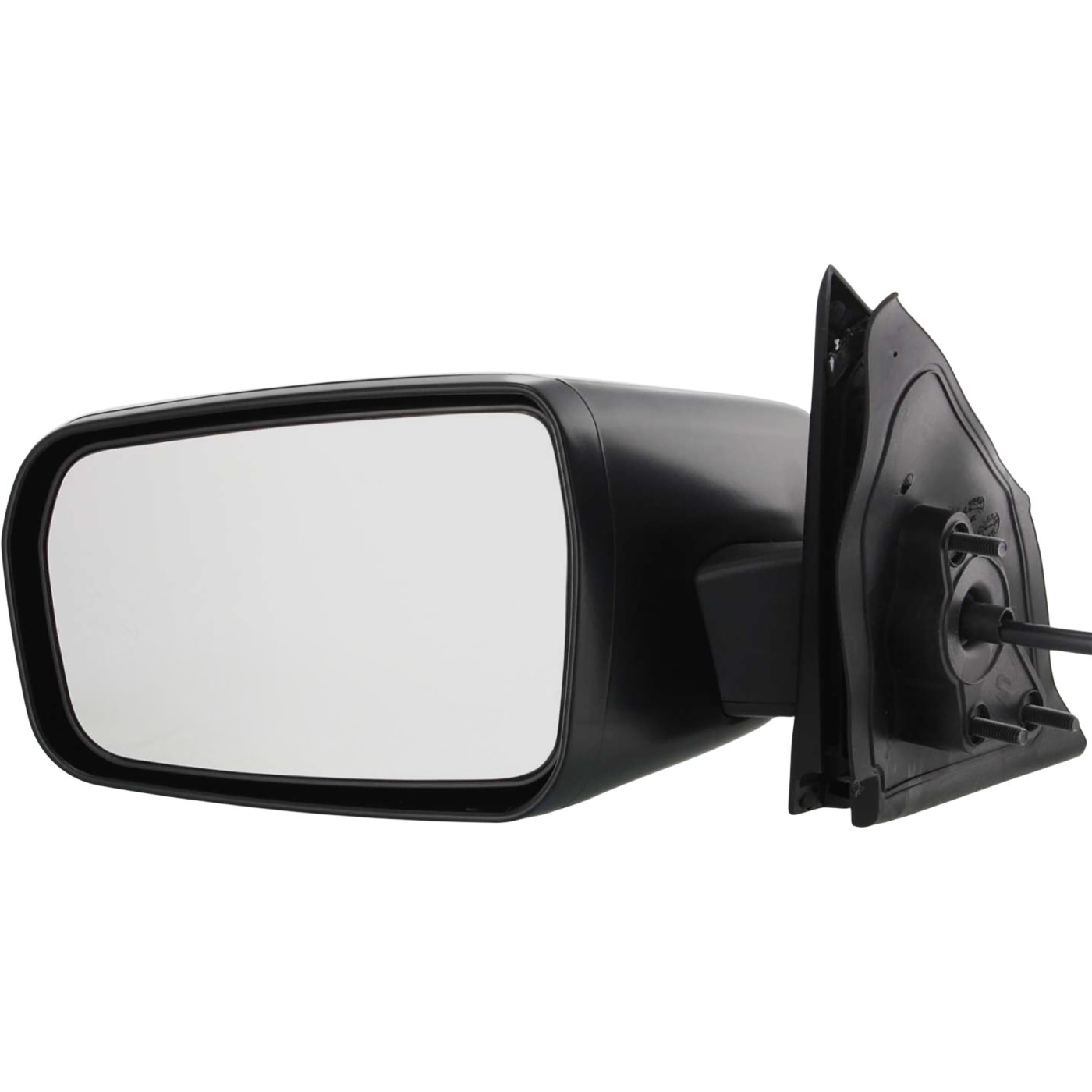 Power Mirror For 2004-2012 Mitsubishi Galant Driver Side Textured Black