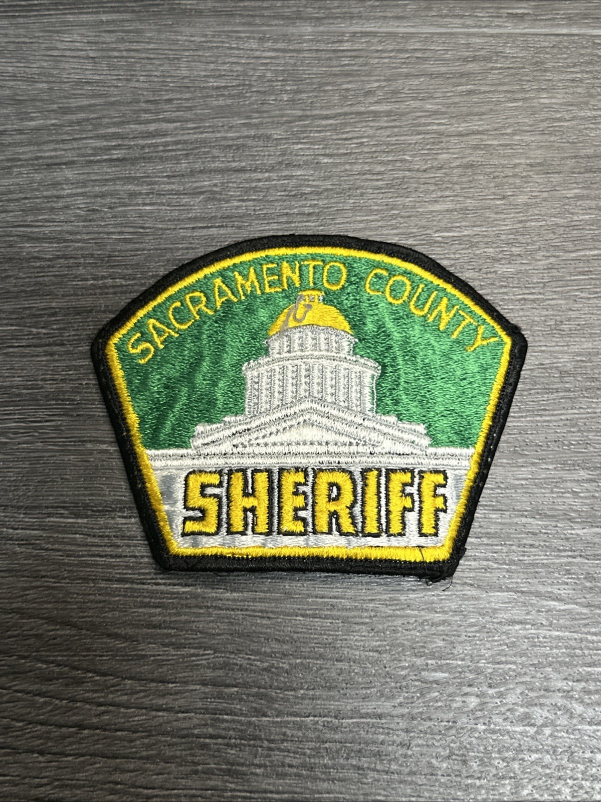 Sacramento County Sheriff Patch 4.5"X3.5" New