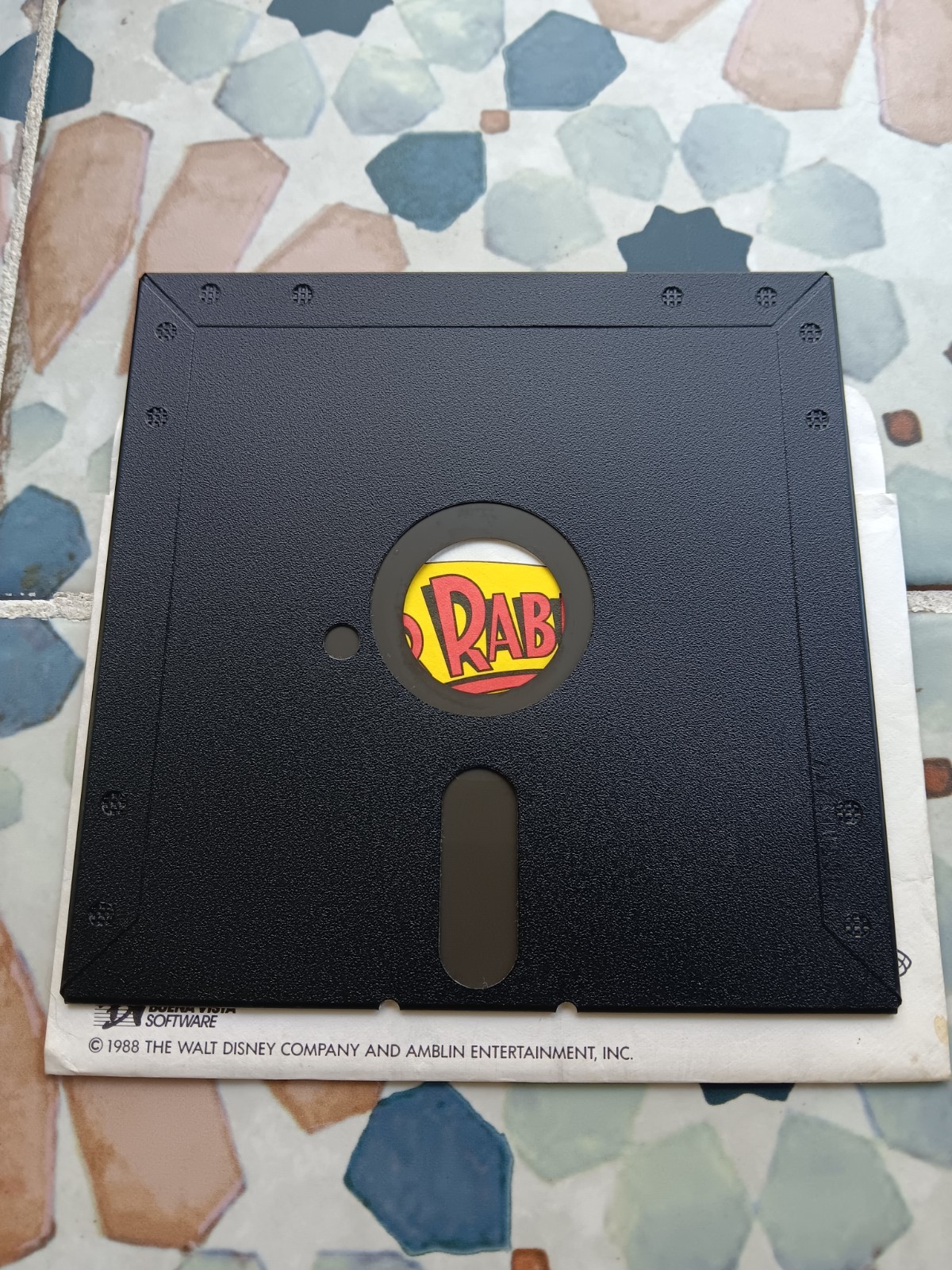 Commodore 64 Roger Rabbit Disk Only Computer Game Software Tested/Works